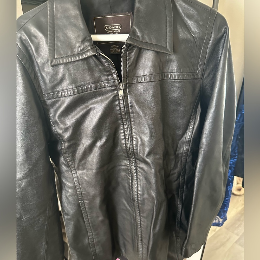Leather jacket